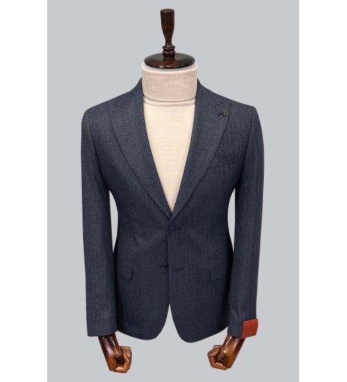 SUIT SARTORIA NAVY BLUE JACKET 4534