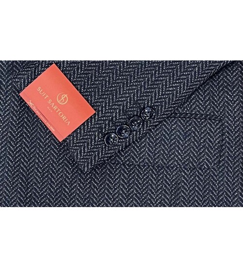 SUIT SARTORIA NAVY BLUE JACKET 4534