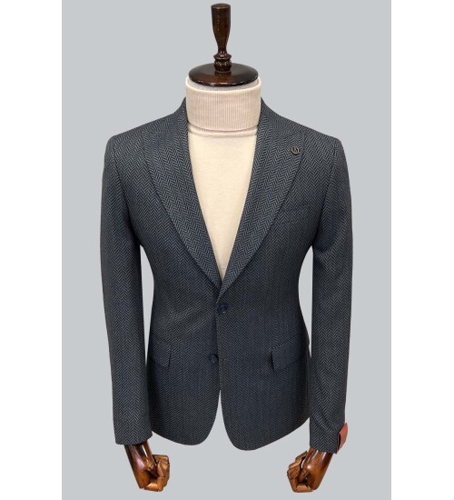 SUIT SARTORIA NAVY BLUE JACKET 4534