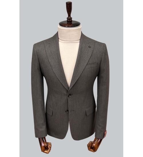 SUIT SARTORIA BROWN JACKET 4534