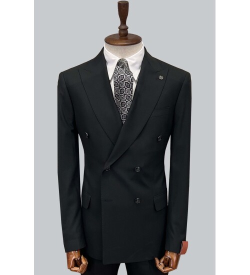 SUIT SARTORIA SİYAH KRUVAZE TAKIM ELBİSE 2569