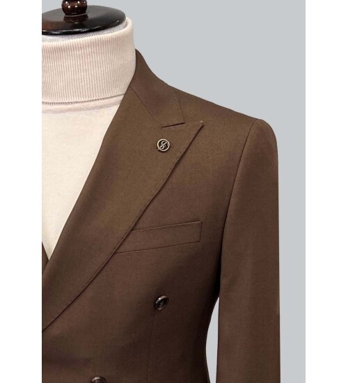 SUIT SARTORIA BROWN JACKET 4533