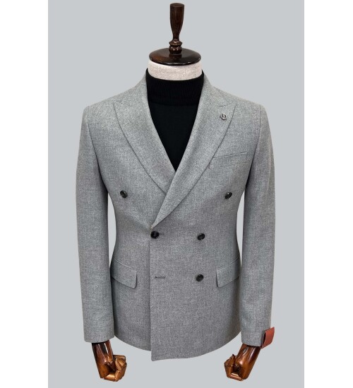 SUIT SARTORIA KRUVAZE GRİ CEKET 4533