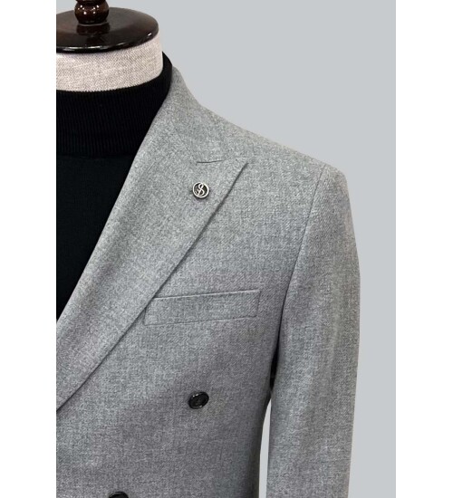 SUIT SARTORIA KRUVAZE GRİ CEKET 4533