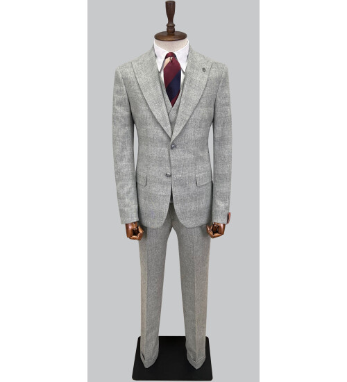 SUIT SARTORIA GRİ YÜN TAKIM ELBİSE 2551