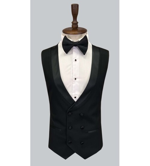 SUIT SARTORIA BLACK TUXEDO 5062