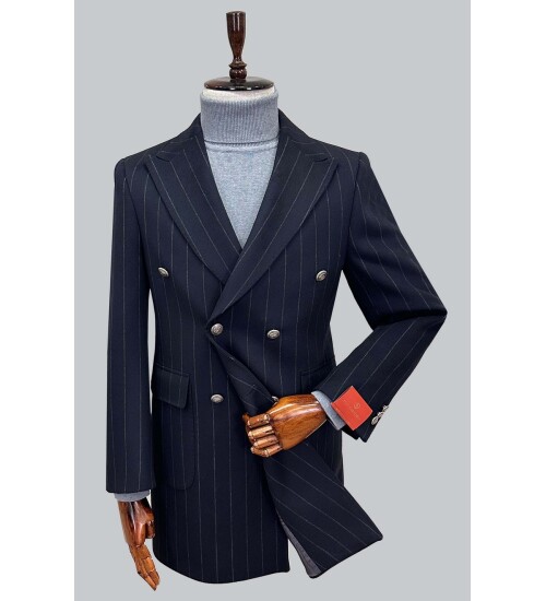 SUIT SARTORIA NAVY BLUE COAT 8127