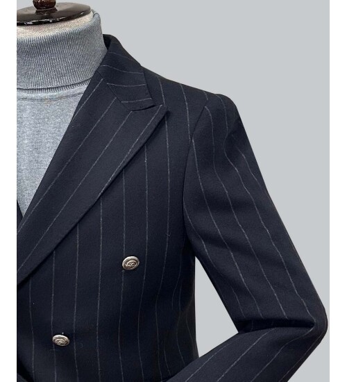 SUIT SARTORIA NAVY BLUE COAT 8127