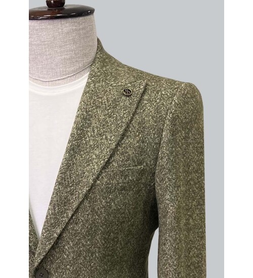 SUIT SARTORIA GREEN JACKET 4514