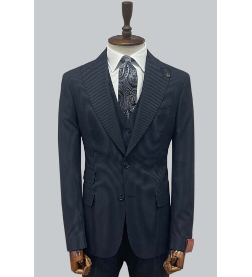 SUIT SARTORIA NAVY BLUE SUIT 2501