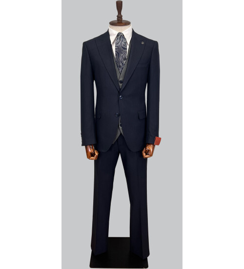 SUIT SARTORIA NAVY BLUE SUIT 2489