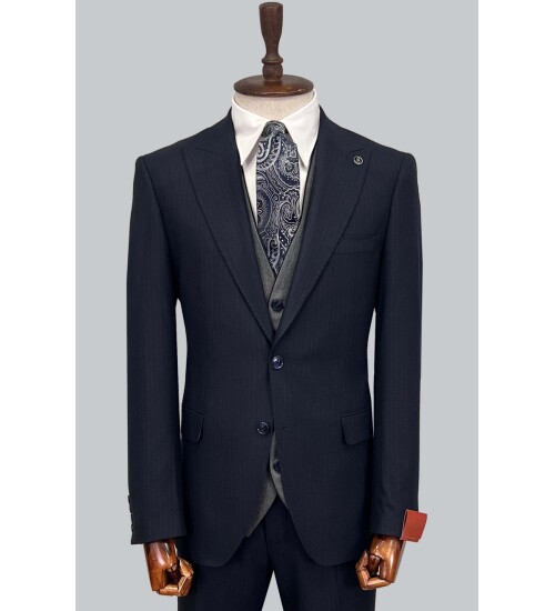 SUIT SARTORIA NAVY BLUE SUIT 2489