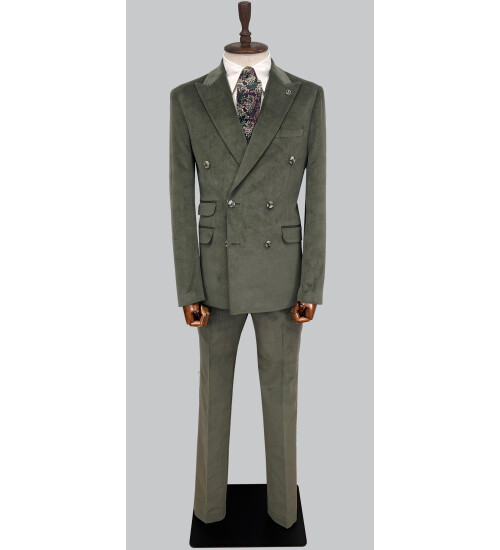 SUIT SARTORIA HAKİ KRUVAZE TAKIM ELBİSE 2499