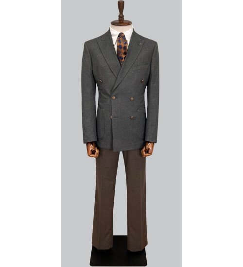 SUIT SARTORIA GRİ KRUVAZE TAKIM ELBİSE 2468