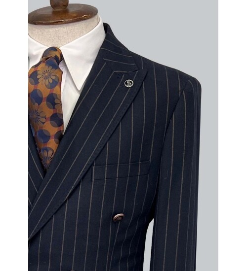 SUIT SARTORIA LACİVERT KRUVAZE TAKIM ELBİSE 2468