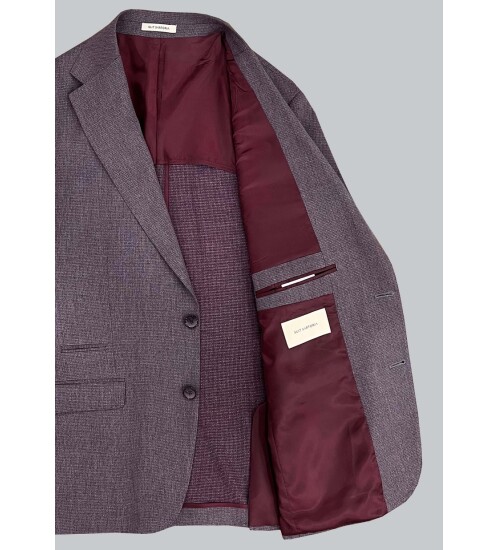 SUIT SARTORIA CLARET RED SUIT 2428