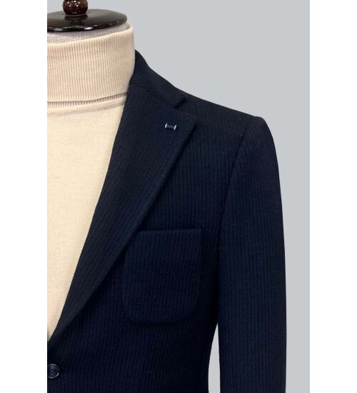 SUIT SARTORIA NAVY BLUE JACKET 4373