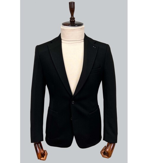 SUIT SARTORIA BLACK JACKET 4374