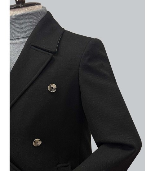 SUIT SARTORIA BLACK COAT 8107