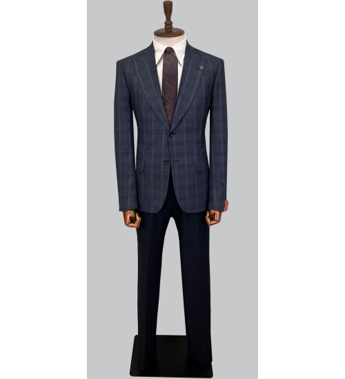 SUIT SARTORIA WOOL NAVY BLUE SUIT 2375