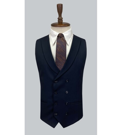 SUIT SARTORIA WOOL NAVY BLUE SUIT 2375