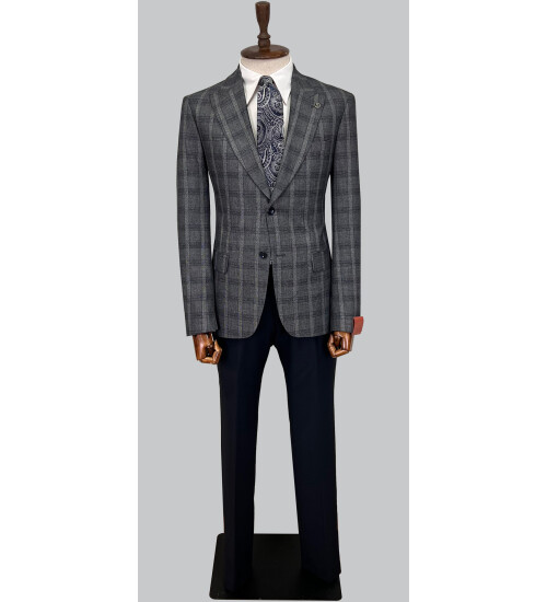 SUIT SARTORIA WOOL GREY SUIT 2375