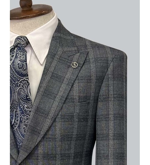 SUIT SARTORIA WOOL GREY SUIT 2375