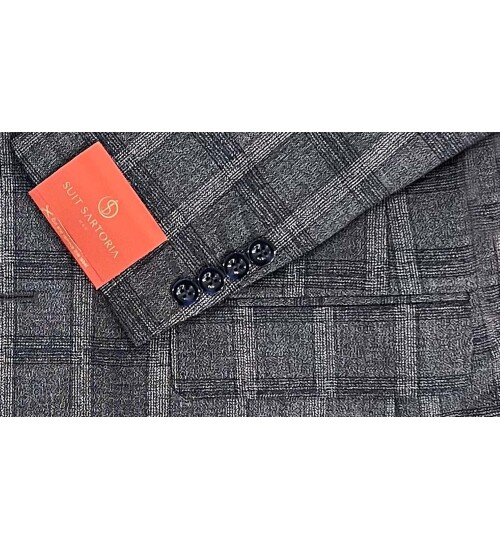 SUIT SARTORIA WOOL GREY SUIT 2375