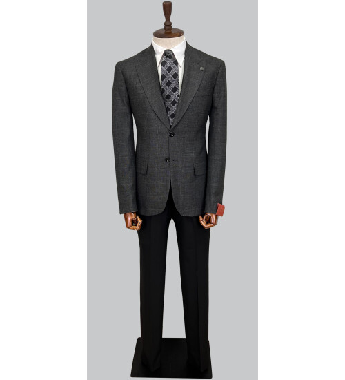 SUIT SARTORIA WOOL DARK GREY SUIT 2375