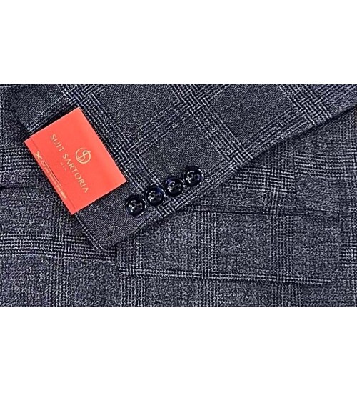 SUIT SARTORIA WOOL BLUE SUIT 2375