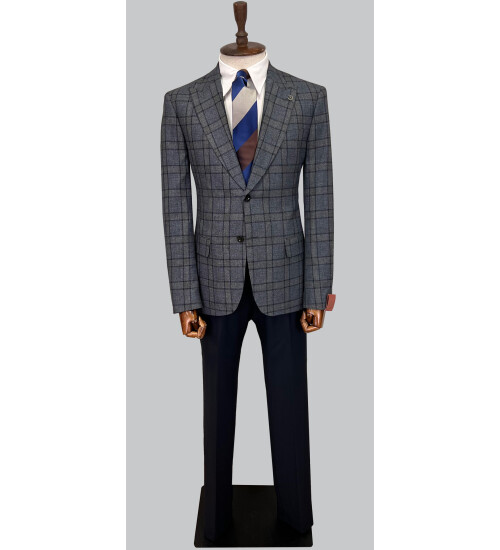 SUIT SARTORIA WOOL BLUE SUIT 2375