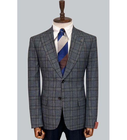 SUIT SARTORIA WOOL BLUE SUIT 2375