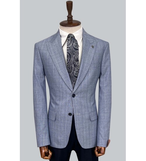 SUIT SARTORIA YÜN MAVİ TAKIM ELBİSE 2375