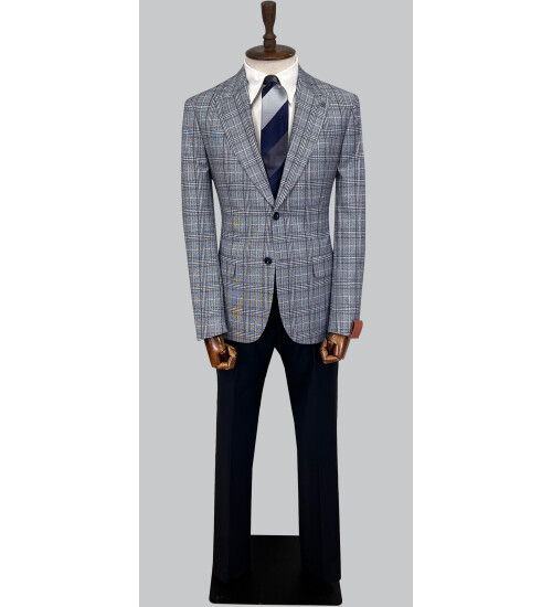 SUIT SARTORIA WOOL BLUE SUIT 2375