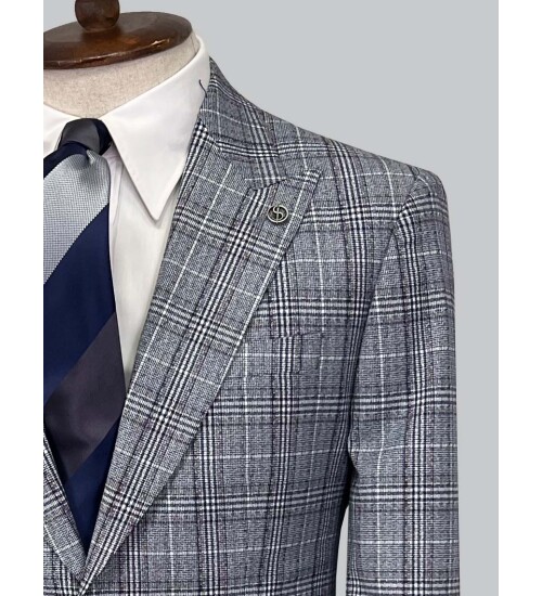 SUIT SARTORIA WOOL BLUE SUIT 2375