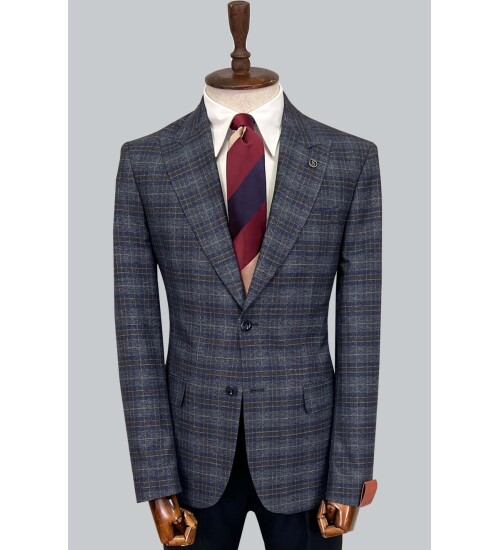 SUIT SARTORIA WOOL NAVY BLUE SUIT 2375