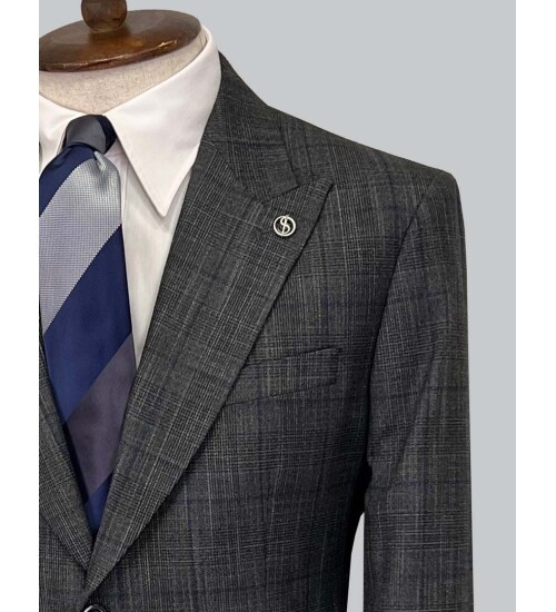 SUIT SARTORIA WOOL ANTHRACITE SUIT 2375