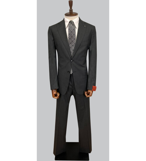 SUIT SARTORIA ANTHRACITE WOOL SUIT 2454