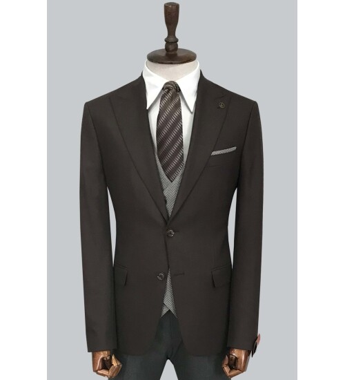 SUIT SARTORIA BROWN SUIT 2449