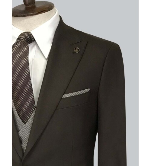 SUIT SARTORIA BROWN SUIT 2449