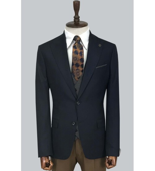 SUIT SARTORIA NAVY BLUE SUIT 2449