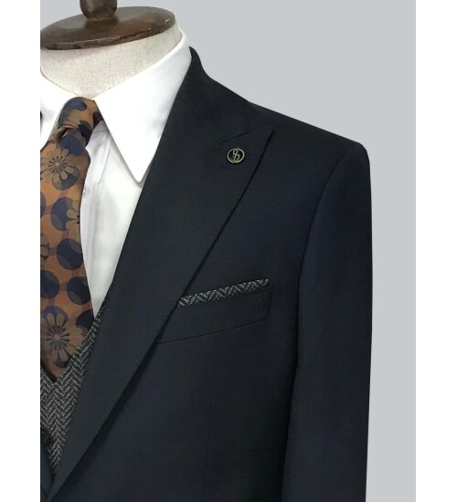 SUIT SARTORIA NAVY BLUE SUIT 2449