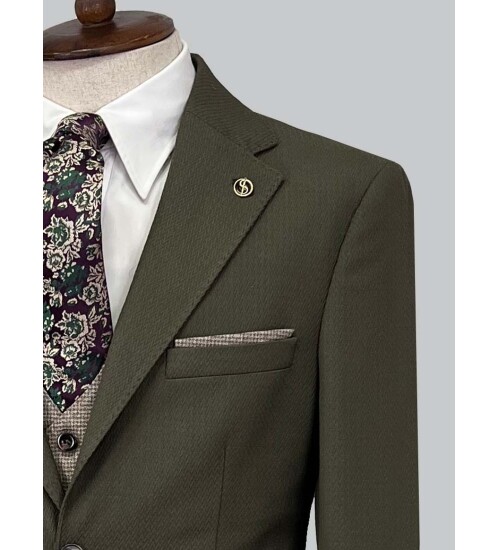 SUIT SARTORIA GREEN SUIT 2442