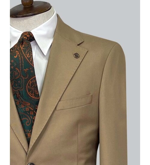 SUIT SARTORIA WOOL BEIGE SUIT 2448