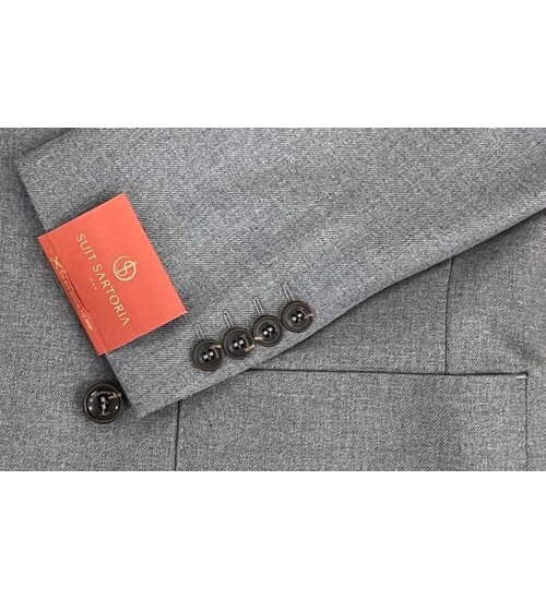 SUIT SARTORIA WOOL GREY SUIT 2447