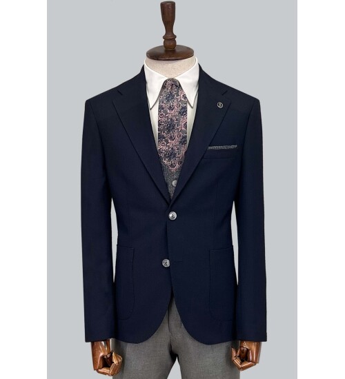 SUIT SARTORIA NAVY BLUE SUIT 2442