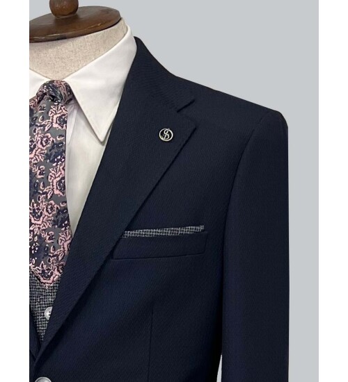 SUIT SARTORIA NAVY BLUE SUIT 2442