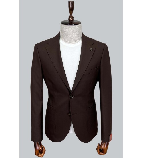 SUIT SARTORIA BROWN JACKET 4366