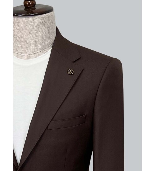 SUIT SARTORIA BROWN JACKET 4366