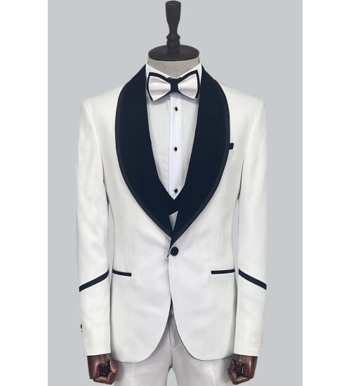 SUIT SARTORIA BEYAZ DAMATLIK 5567